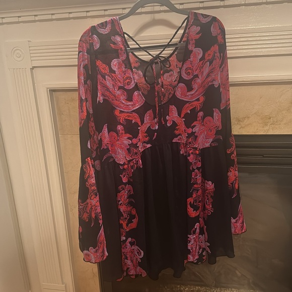 Free People Printed Symphony Smock Dress - Picture 7 of 10